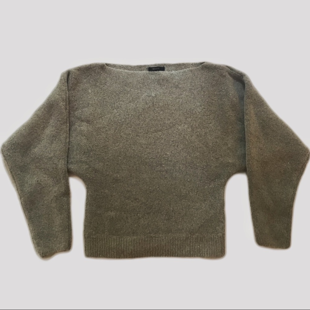 Heather-grey sweater